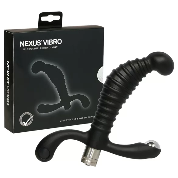 Nexus Vibro - prosztata masszírozó vibrátor (fekete)