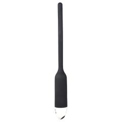   You2Toys - DILATOR - szilikon húgycsővibrátor - fekete (8mm)