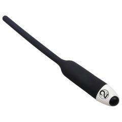   You2Toys - DILATOR - szilikon húgycsővibrátor - fekete (8mm)