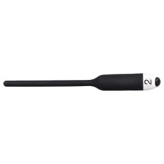   You2Toys - DILATOR - szilikon húgycsővibrátor - fekete (8mm)