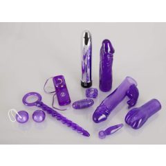   You2Toys - Purple Appetizer - vibrátoros készlet (9 részes)