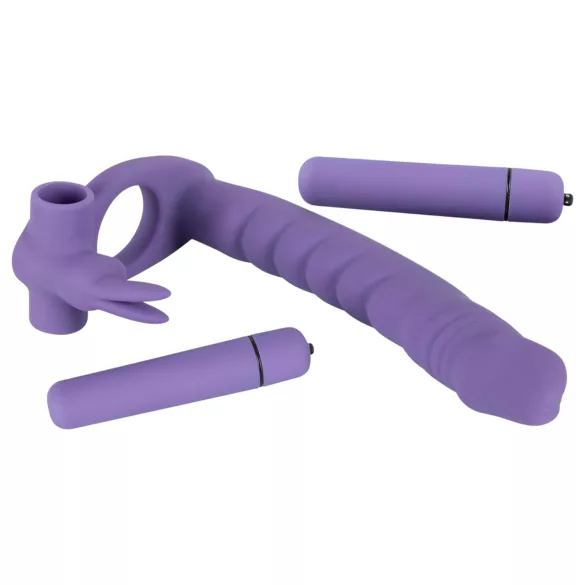 You2Toys Los Analos - 3in1 anál vibrátor (lila)
