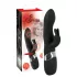 SMILE Blacky - USB-s akkus 2 motoros vibrátor (fekete)