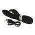 SMILE Blacky - USB-s 2 motoros vibrátor (fekete)