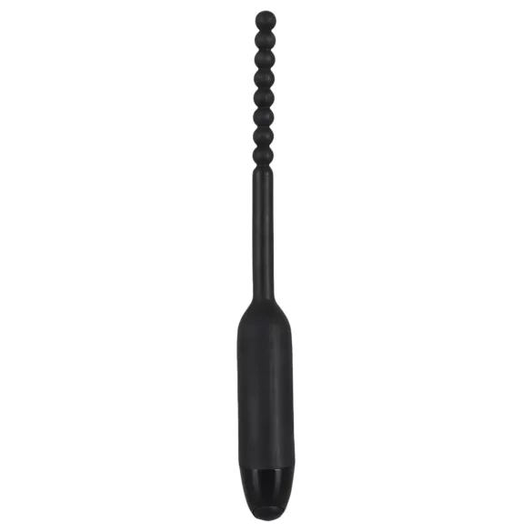 You2Toys Pearl Dilator - gömbös húgycső vibrátor - 0,8 cm (fekete)