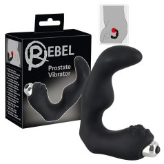 Rebel - hajlított prosztata vibrátor (fekete) Rebel - hajlított prosztata vibrátor (fekete)