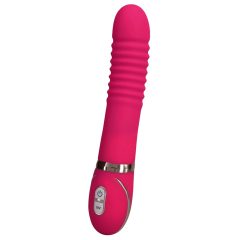 Vibe Couture Pleats - Bordás vibrátor (pink)