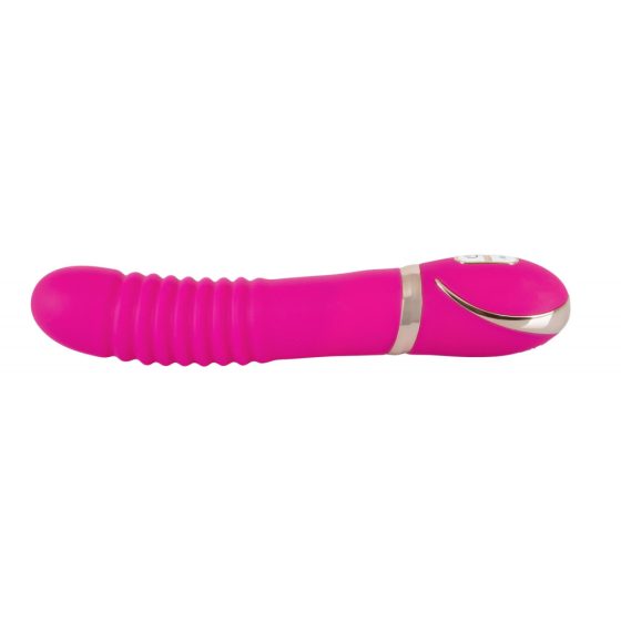 Vibe Couture Pleats - Bordás vibrátor (pink)