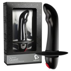 Quest - 10 ritmusú kezdő prosztata vibrátor (fekete) Quest - 10 ritmusú kezdő prosztata vibrátor (fekete)