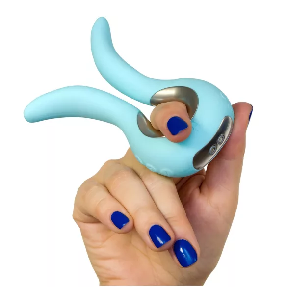 G-Vibe Mini - USB-s szilikon vibrátor (menta)