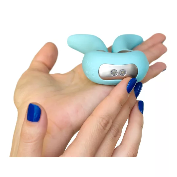 G-Vibe Mini - USB-s szilikon vibrátor (menta)