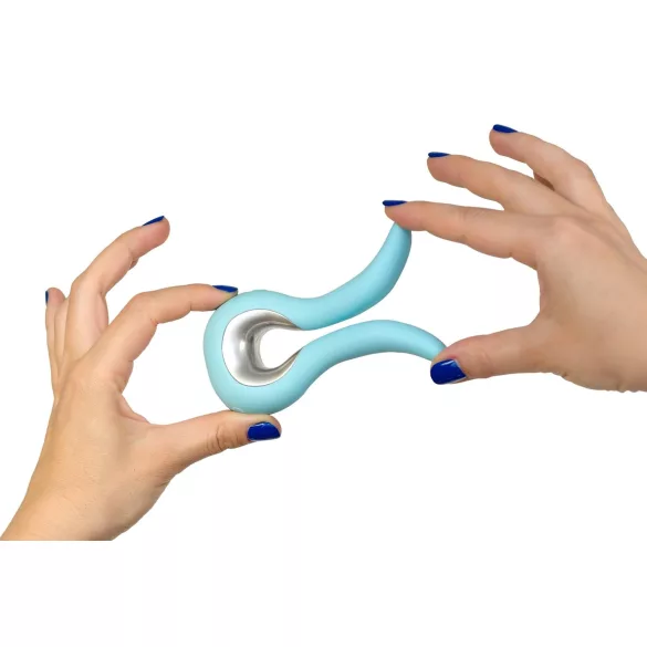 G-Vibe Mini - USB-s szilikon vibrátor (menta)