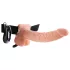 Pipedream Fetish Strap-on 9 - felcsatolható vibrátor hámmal (testszínű)
