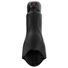   PDX Roto-Teazer - vízálló, forgó, rezgő maszturbátor (fekete)