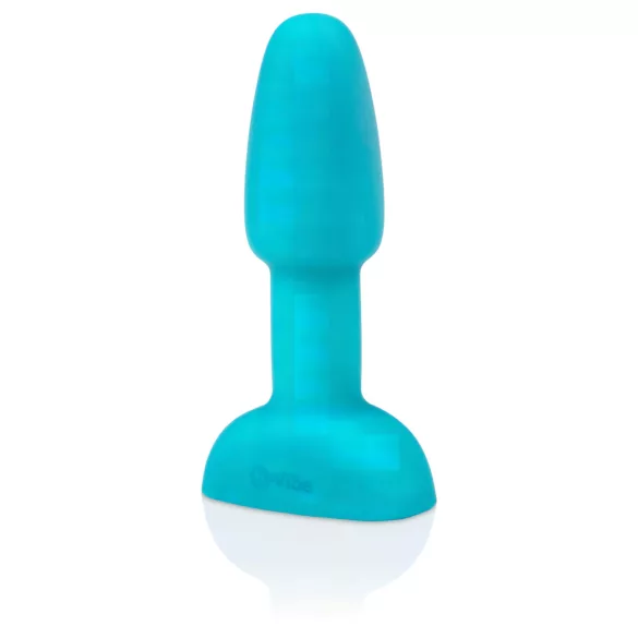 b-Vibe Rimming - forgó gyöngyös anál vibrátor (türkiz)