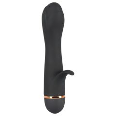   You2Toys - Bendy Tulip - 20 ritmusú szilikon vibrátor (fekete)