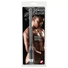   You2Toys DILATOR - fekete szilikon, vibrációs húgycső dilátor (8-11 mm)