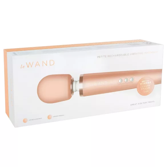 le WAND Petite - prémium akkus masszírozó vibrátor (Rose Gold)