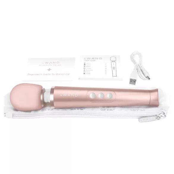le WAND Petite - prémium akkus masszírozó vibrátor (Rose Gold)