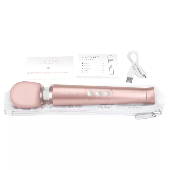 le WAND Petite - prémium akkus masszírozó vibrátor (Rose Gold)