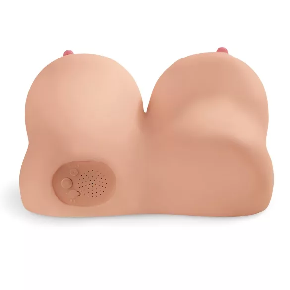 PDX Interactive Titty Fuck-Her - nyögő maszturbátor (testszínű)