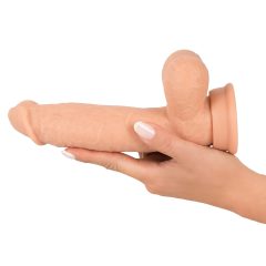   realistixxx Torero - akkus, tapadótalpas élethű forgó vibrátor (22cm)