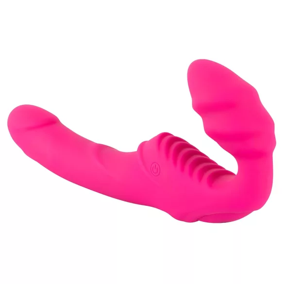You2Toys Double2Teaser - felcsatolható vibrátor pánt nélkül (pink)