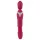 Javida Thrusting - 3in1 lökő vibrátor (piros)