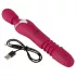Javida Thrusting - 3in1 lökő vibrátor (piros)
