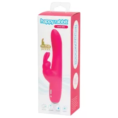   Happyrabbit Curve Slim - vízálló, csiklókaros vibrátor (pink)