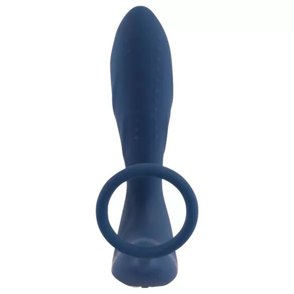You2Toys Prostate Plug - prosztata anál vibrátor péniszgyűrűvel (kék)