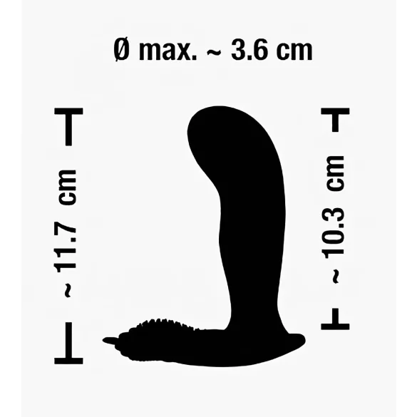 SMILE G-Spot Panty - hordható akkus, rádiós vibrátor (pink)