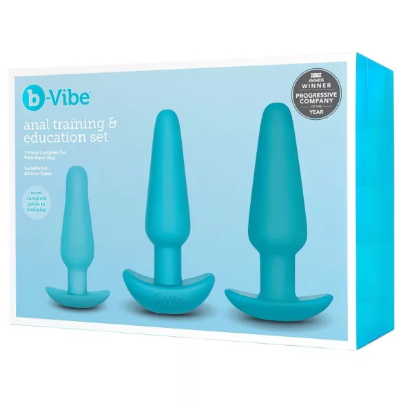 b-Vibe - komplett anál tágító és anál plug szett (7 részes)