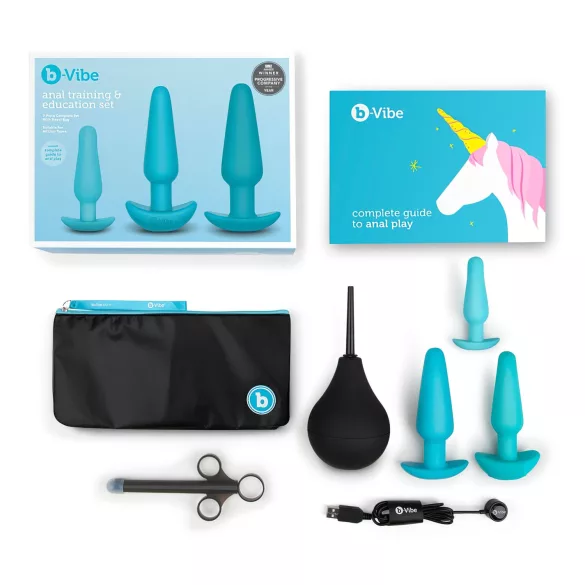 b-Vibe - komplett anál tágító és anál plug szett (7 részes)