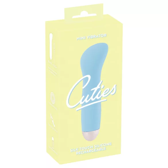 Cuties Mini Blue - akkus, G-pont vibrátor (türkiz)