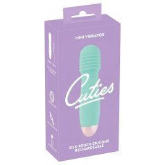 Cuties Mini Wand - akkus, mini masszírozó vibrátor (zöld)   Cuties Mini Wand - akkus, mini masszírozó vibrátor (zöld)