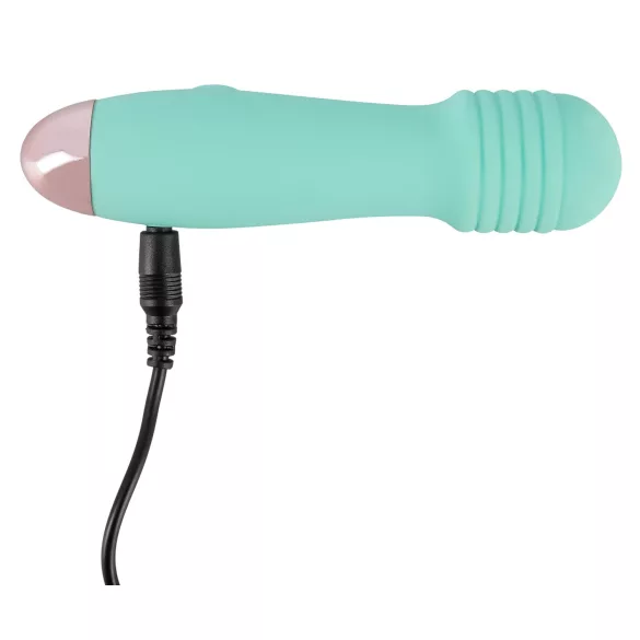 Cuties Mini Wand - akkus, mini masszírozó vibrátor (zöld)