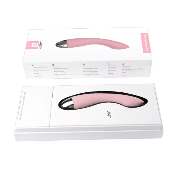Svakom Amy - akkus, G-pont vibrátor (pink)