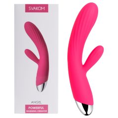 Svakom Angel - vízálló, melegítő, csiklókaros vibrátor (piros)   Svakom Angel - vízálló, melegítő, csiklókaros vibrátor (piros)