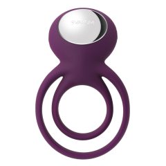   Svakom Tammy - akkus, vibrációs here- és péniszgyűrű (lila)