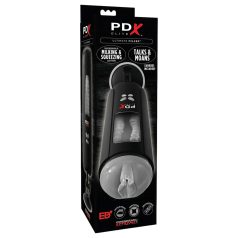 PDX Ultimate Milker - szívó - rezgő maszturbátor (fekete)   PDX Ultimate Milker - szívó - rezgő maszturbátor (fekete)