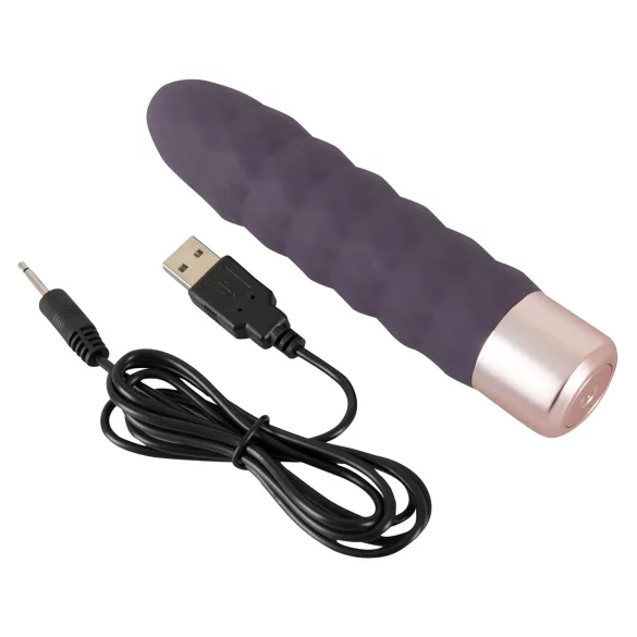 You2Toys Elegant Diamond - akkus rúd vibrátor (lila)