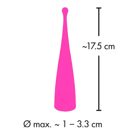 Couples Choice - akkus csikló vibrátor (pink)