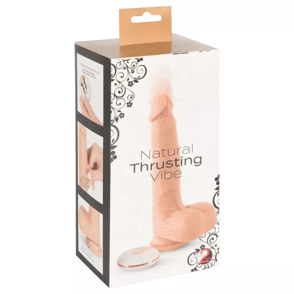 You2Toys - Natural - lökő vibrátor (testszínű)