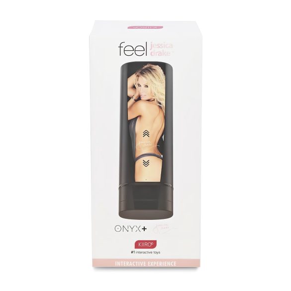 Kiiroo Onyx+ Jessica Drake - interaktív maszturbátor (fekete)