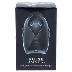   Hot Octopuss Pulse Solo Lux - rádiós maszturbátor férfiaknak (fekete)