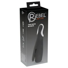 Rebel Strong - akkus makkvibrátor (fekete) Rebel Strong - akkus makkvibrátor (fekete)