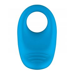 ROMP Juke - vízálló vibrációs péniszgyűrű (kék)