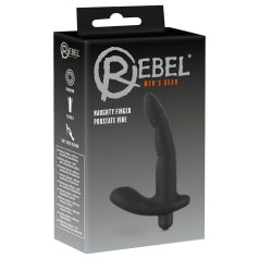 Rebel Naughty Finger - prosztata vibrátor (fekete) Rebel Naughty Finger - prosztata vibrátor (fekete)