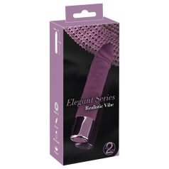 You2Toys Elegant Realistic - akkus, vízálló vibrátor (lila)   You2Toys Elegant Realistic - akkus, vízálló vibrátor (lila)